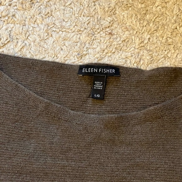 Eileen Fisher 100% cashmere tunic/dress L - Picture 6 of 9